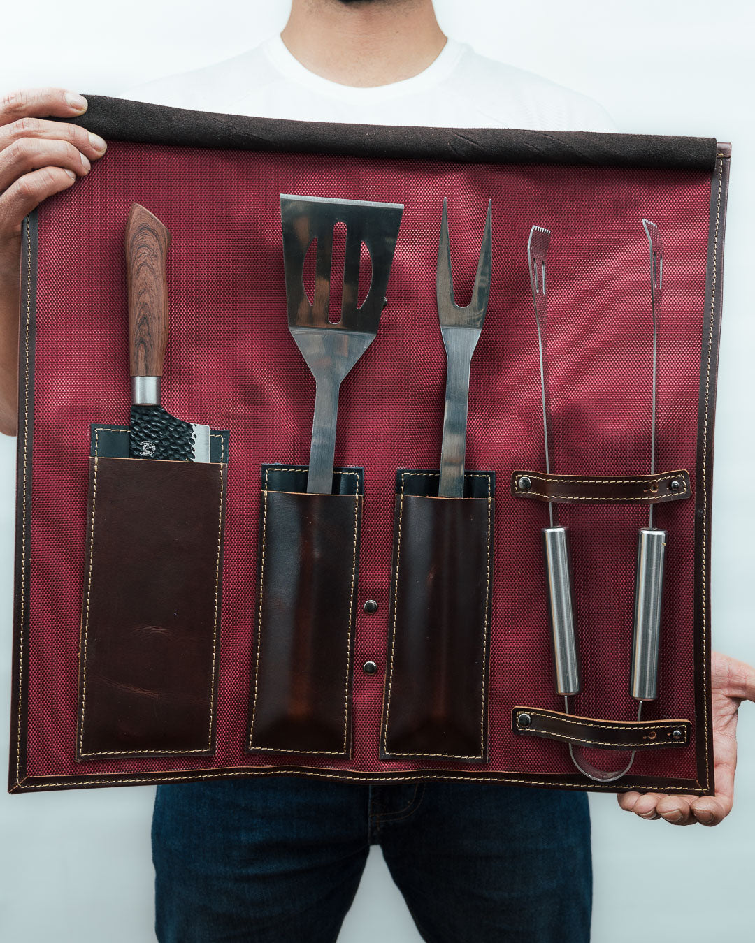 Vinotinto - Bolsa de utensilios para Asados