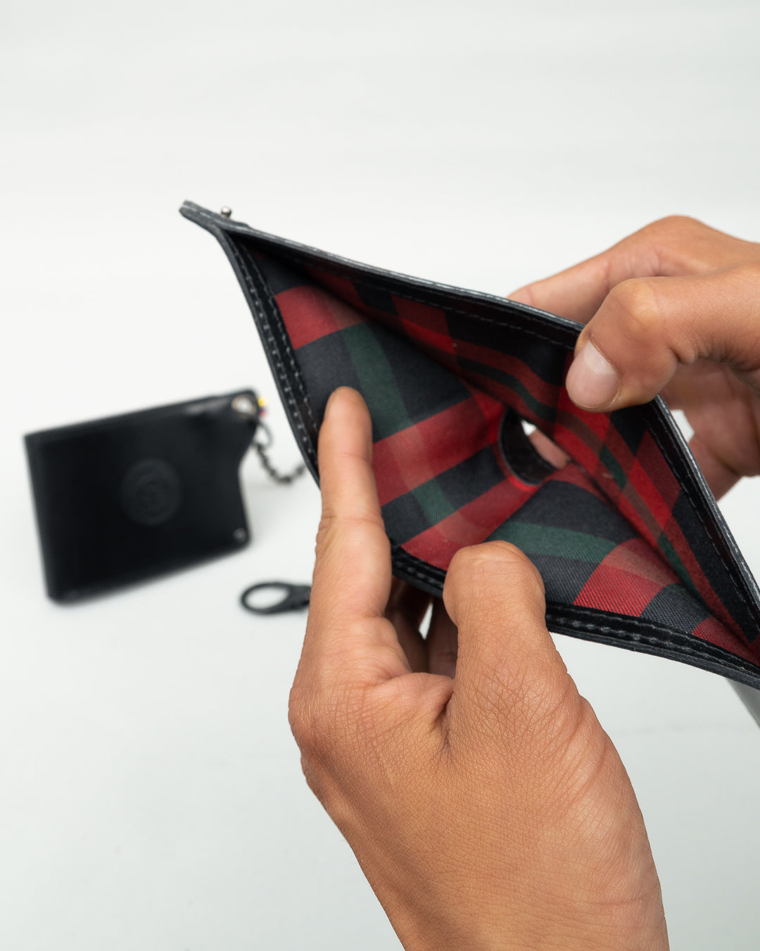 Billetera con cadena